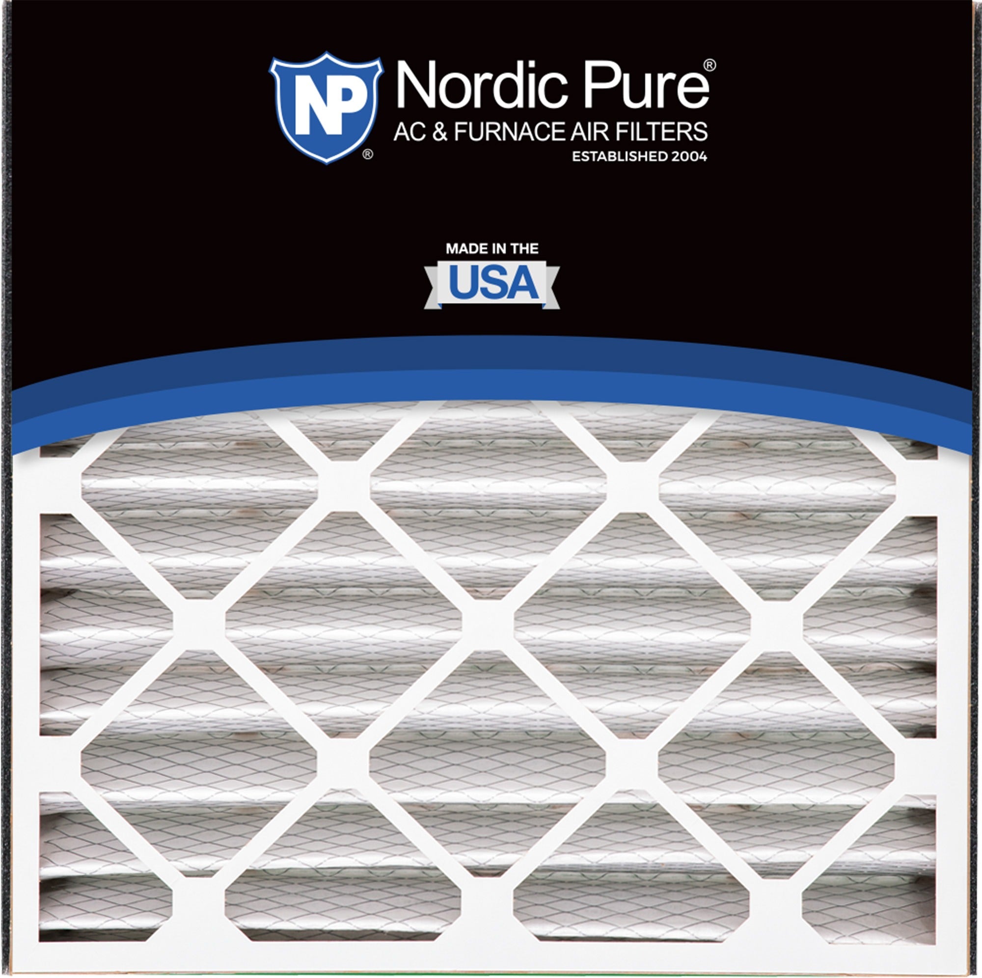 NORDIC PURE Nordic Pure 20x20x5ABM10-4 Merv 10 Air Filter 4 Pack