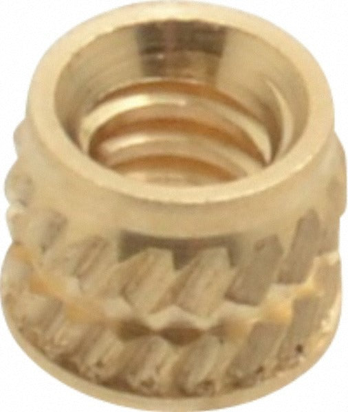 E-Z LOK E-z Lok TH-004-SV Brass Threaded Insert 4-40 Unc