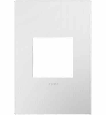 LEGRAND Pass Seymour AWP1G2WH6 1 Gang Screwless Wall Plate 6 Pack