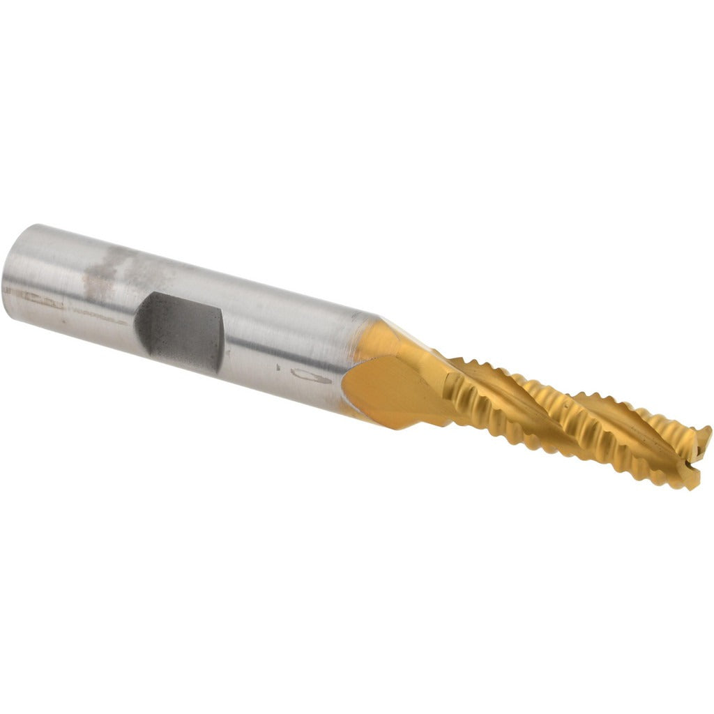 HERTEL Hertel 44839165 Roughing End Mill 1/4 in 3 Flute Cobalt