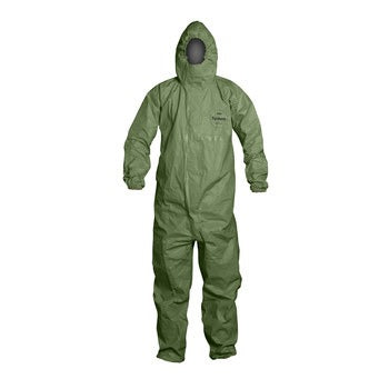 DUPONT Dupont qs127tgrxl000400 Tychem 2000 Sfr Coverall Xl Green