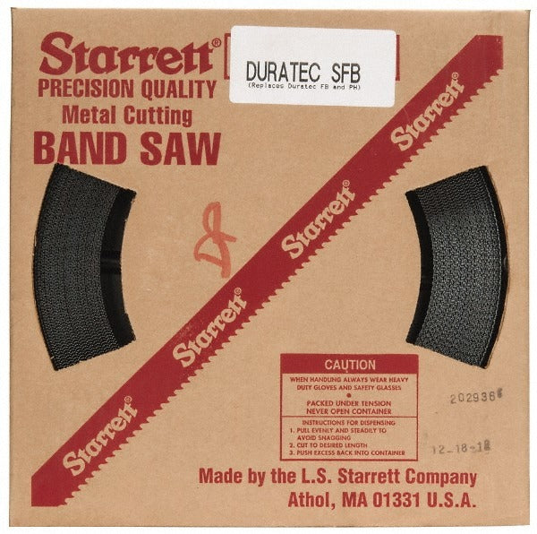 STARRETT Starrett 13845 Band Saw Blade Coil Stock 1in 100ft 14 Tpi