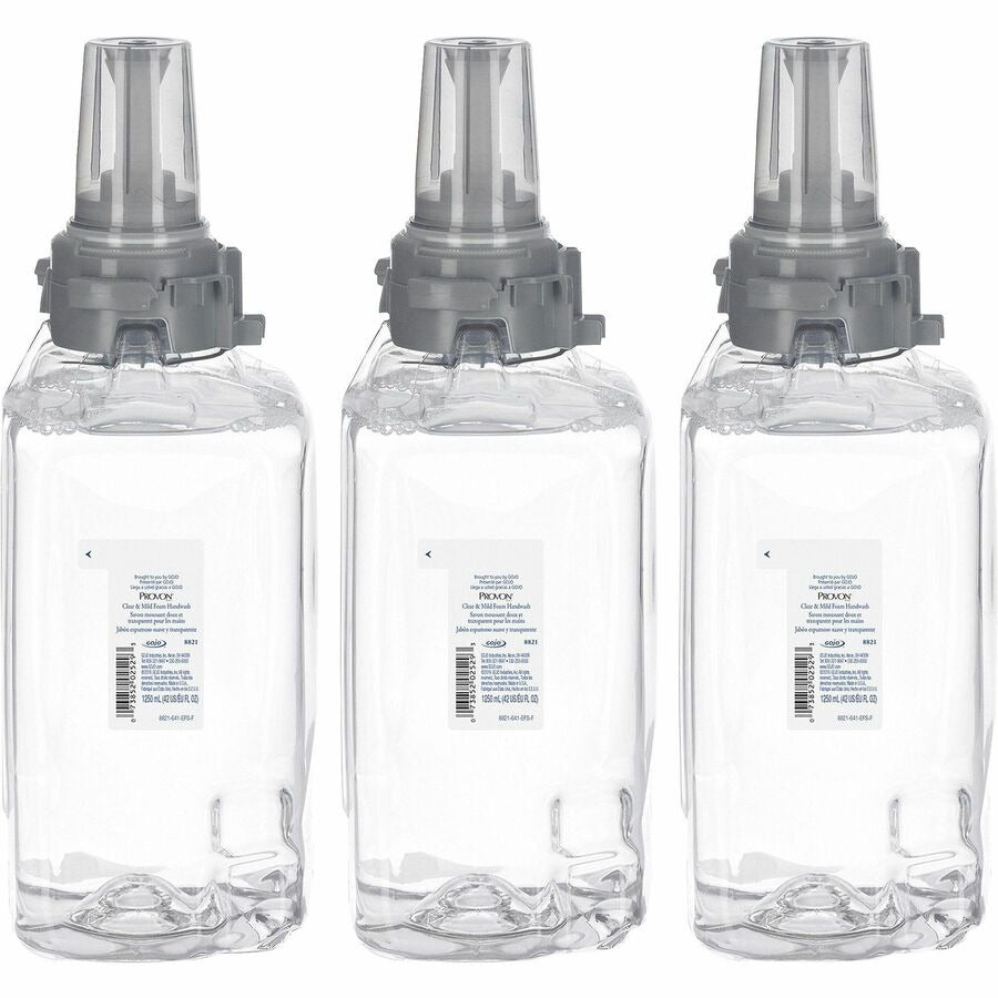 GOJO Gojo GOJ882103 Provon Clear & Mild Foam Handwash 1250 mL Cartridge 8821-03