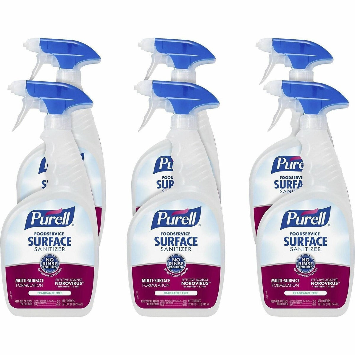 GOJO Gojo GOJ334106 Purell Foodservice Surface Sanitizer 32 fl oz (6 / Carton)
