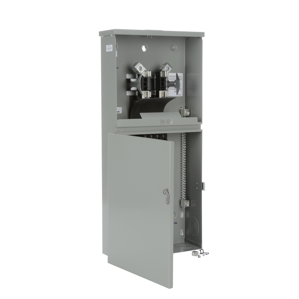 SIEMENS SIEMENS MC0816B1200RCT Combination Meter Load Center 120/240 VAC 200 Amp 1-Phase 3-Wire Ringless