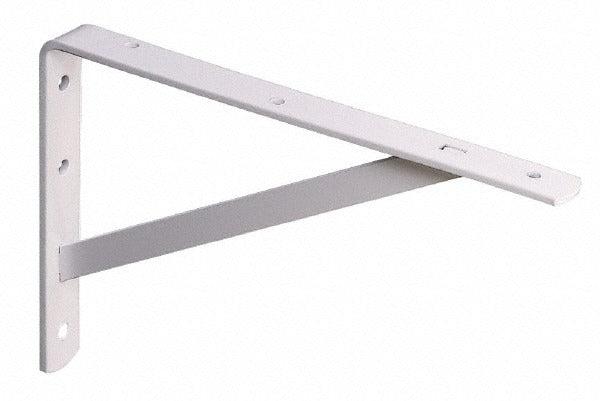 KNAPE & VOGT Knape Vogt 208 Blk 500 L-bracket 1000 Lb Wall Mount