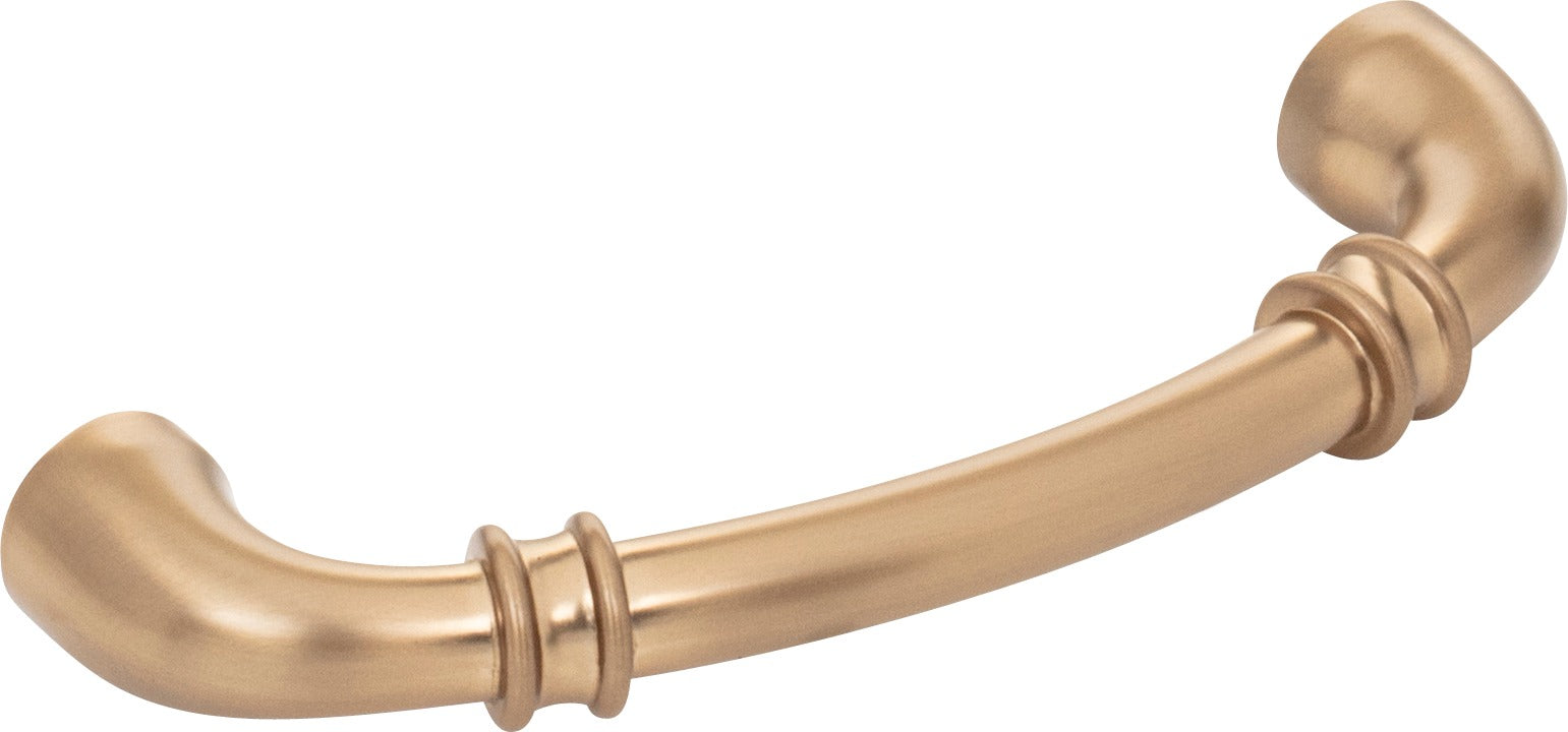 JEFFREY ALEXANDER Jeffrey Alexander 445-96SBZ Satin Bronze Cabinet Pull 96mm