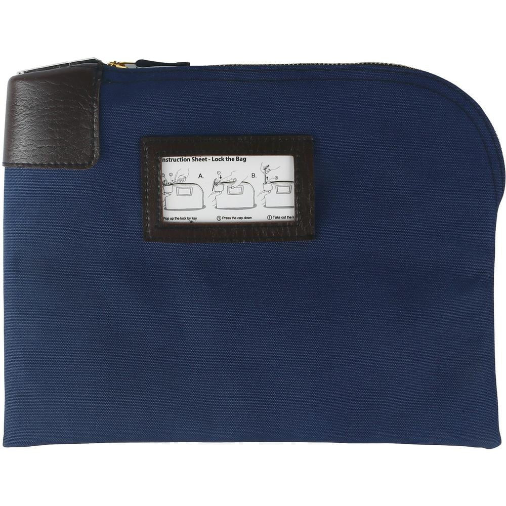 SPARCO Sparco SPR02868 Currency Bag Built-in Lock (8-1/2 inches W x 11 inches L x 1/2 inches H)