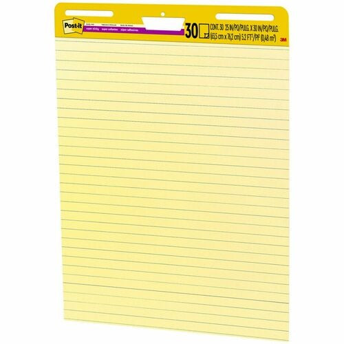 3M 3M MMM561 Post-it Easel Pad Yellow Ruled 2-pack
