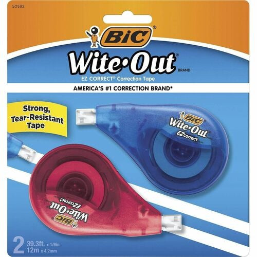 BIC Bic BICWOTAPP21 Correction Tape Pack of 2