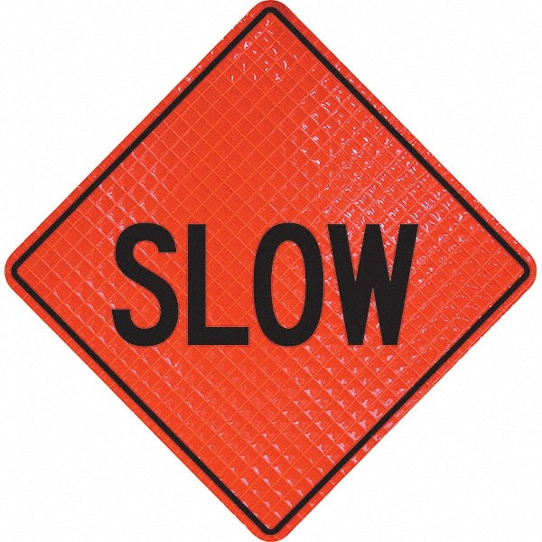 PRO-SAFE Pro-safe 07-800-4039-L Triangle Slow Traffic Control Sign