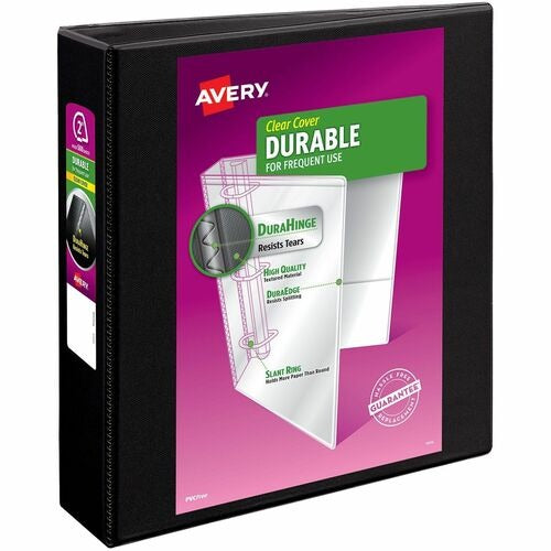 AVERY Avery AVE09500 View Binder 2 Inch Black Durahinge