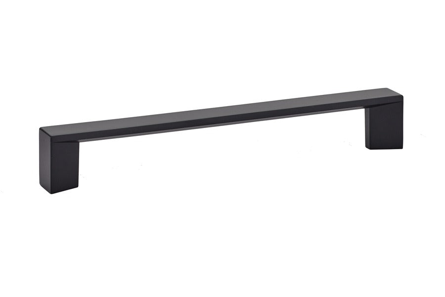 EMTEK Emtek 86266US19 Cabinet Pull 6 in Center Flat Black