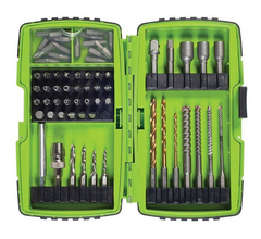 Greenlee DDKIT-1-68 Drill 12.32 x 10.75 x 1.95 Electrician Drill Driver Bit Kit