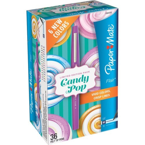 PAPER MATE Paper Mate PAP1984556 Medium Felt Tip Pen Box of 36