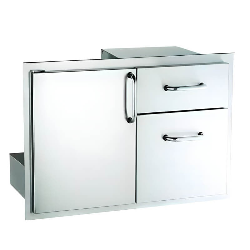 AMERICAN OUTDOOR GRILLS American Outdoor Grills 18-30-SSDD 30-inch access door and double drawer combo (30-inch)