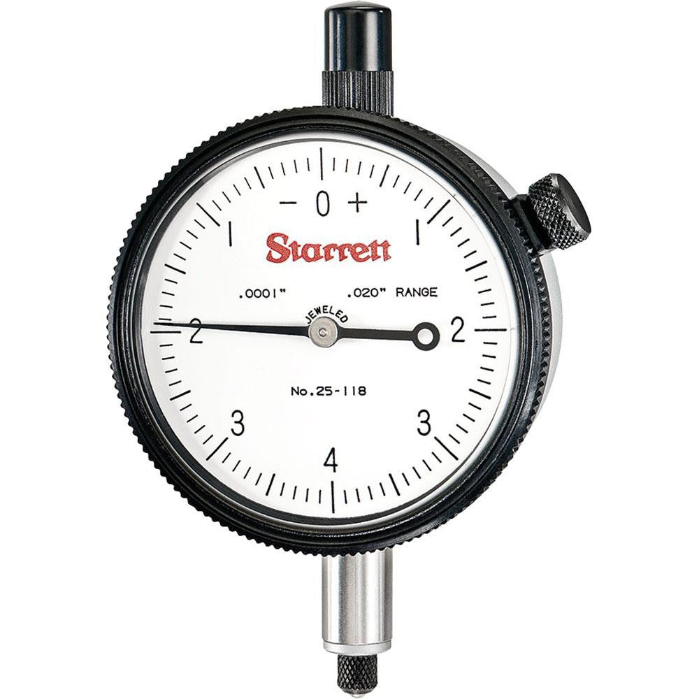 STARRETT Starrett 53226 Dial Drop Indicator 0.02 in Range