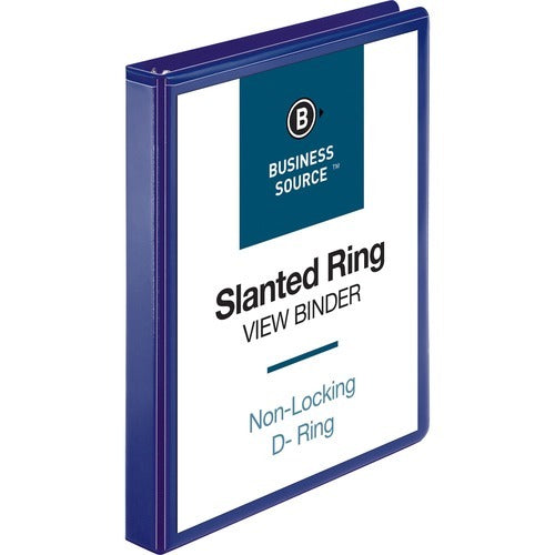 BUSINESS SOURCE Business Source BSN28452 1 Inch Nylon View Binder