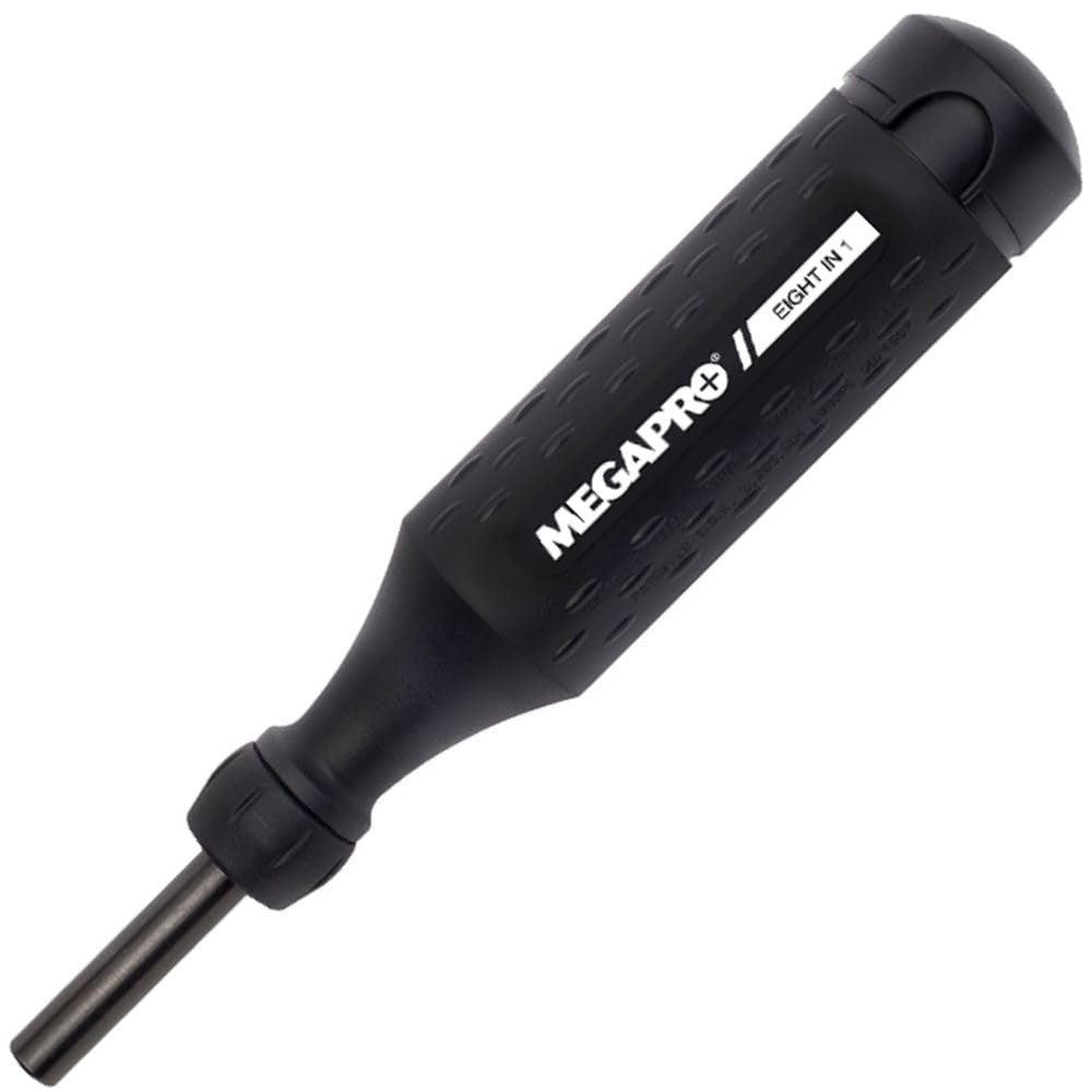 MEGAPRO Megapro 8IN1NAS 8-in-1 Multi-bit Screwdriver Nut Driver