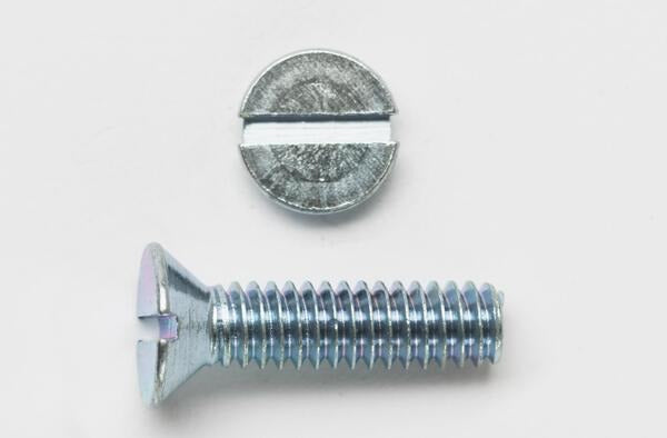 PECO FASTENERS Peco Fasteners 832X112FHSMSZJ 8-32 x 1-1/2 Flat Head Slot Machine Screw (100 per Jar)