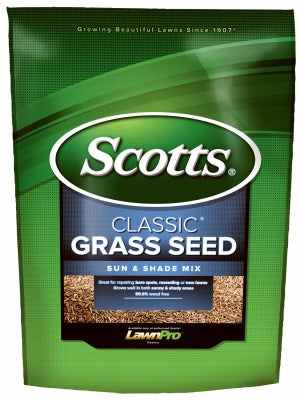 SCOTTS Scotts Lawns 17183 Sun Shade Grass Seed Mix 3 Lb