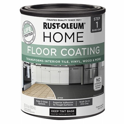 RUST-OLEUM Rust-oleum 358877 Floor Base Coat Deep Tint Quart