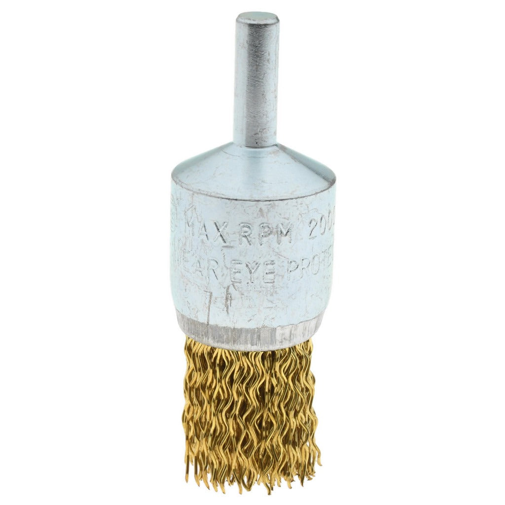 VALUE COLLECTION Value Collection 0402506350 Brass End Brush 1 in 20000 Rpm