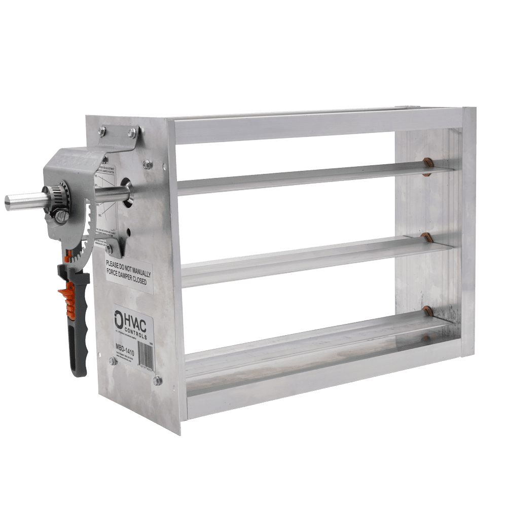 IO HVAC CONTROLS Io Hvac Controls MBD-1610 Manual Balancing Damper 16x10