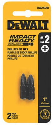 DEWALT Dewalt Accessories DWA1PR2IR2 Phillips Bit Tip 2 Pack