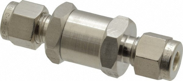 PARKER Parker 4A-C4L-1-SS Check Valve 1/4 in Comp X Comp Ss
