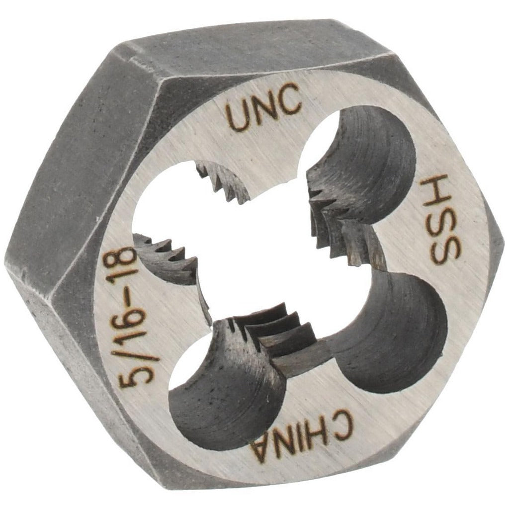 VALUE COLLECTION Value Collection 367-0201 Hex Rethreading Die 5/16-18 Hss