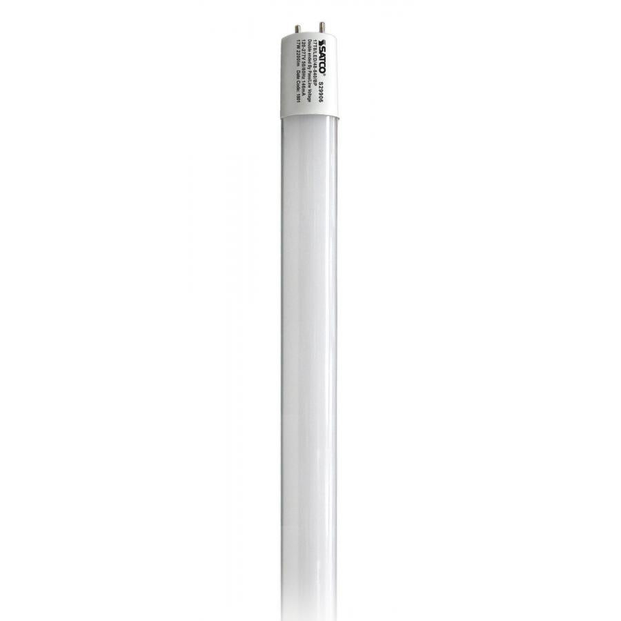 SATCO S29906 LED Lamp, 17 W, Bi-pin G13 Medium LED Lamp, T8 Shape, 2200 Lumens