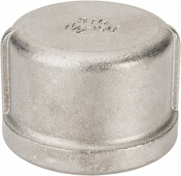 VALUE COLLECTION Value Collection 6CB11/2 Pipe End Cap 1-1/2 in 316 Ss