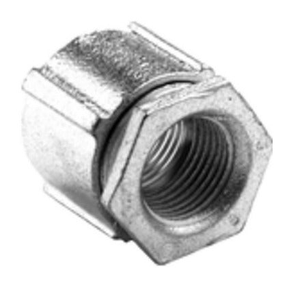 BRIDGEPORT FITTINGS Bridgeport Fittings 1126-AL IMC/Rigid Conduit Coupling 2 in 3-Piece (Pack of 10)