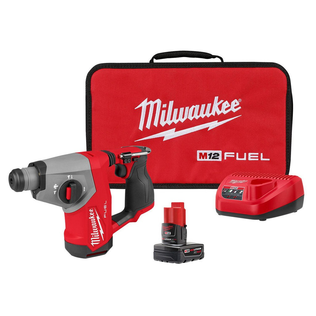 MILWAUKEE Milwaukee Tool 2508-21XC M12 Fuel Sds Plus Rotary Hammer