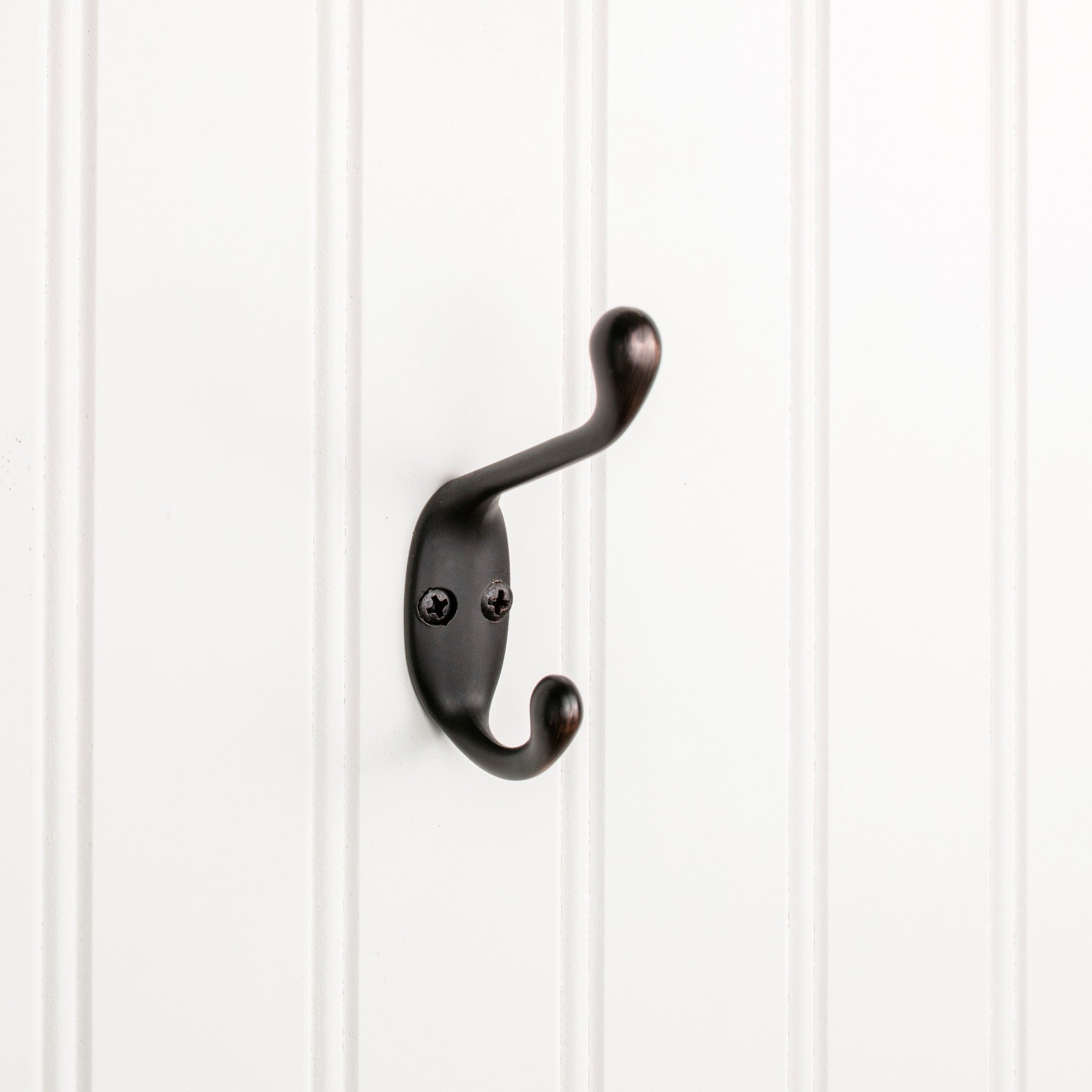 ELEMENTS Elements YD40-337DBAC Double Prong Wall Mount Hook