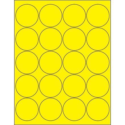 BSC PREFERRED Bsc Preferred LL197YE Multipurpose Labels 2000 Per Case