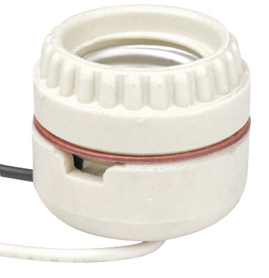 LEVITON Leviton Mfg Co 019-08101-000 Porcelain Keyless Socket 10PK