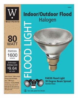 GE G E Lighting 63204 80W PAR38 Halogen Flood Bulb