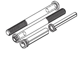 KWIKSET Kwikset 84221-001 Thick Door Screw Pack Deadbolt