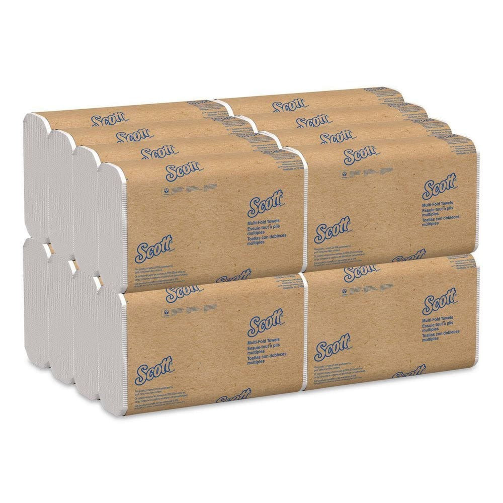 KIMBERLY-CLARK Kimberly-Clark KCC01807 100% recycled fiber multifold paper towels with absorbency pockets (250 sheets per pack, 16 packs per carton) 01807