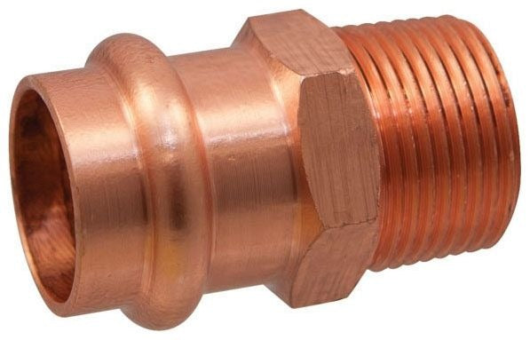 NIBCO Nibco 9030600FPC PC604 1/2 press x male adapter (1/2 in)