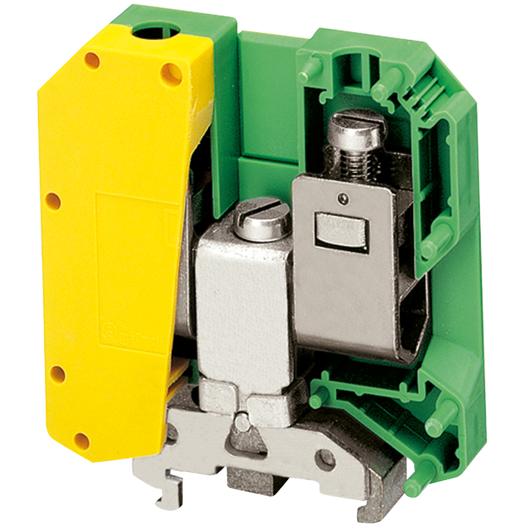 Schneider Electric NSYTRV502PE Terminal Block Linergy TR Green-yellow 50mm2 Protective Earth