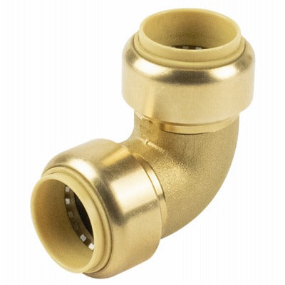 B&K B38;K Llc 6631-003 Push on 90 Degree Elbow 1/2 in Brass