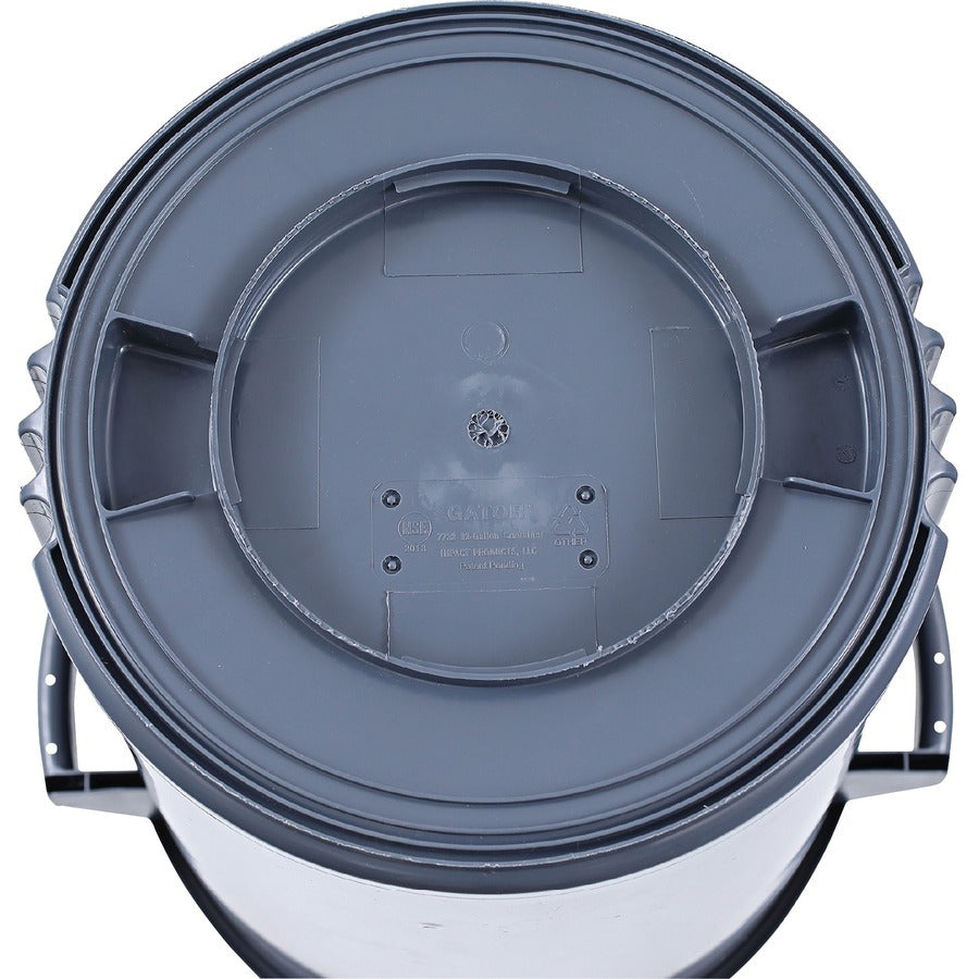 GENUINE JOE Genuine Joe GJO60463 Heavy-Duty Trash Container 32 Gal
