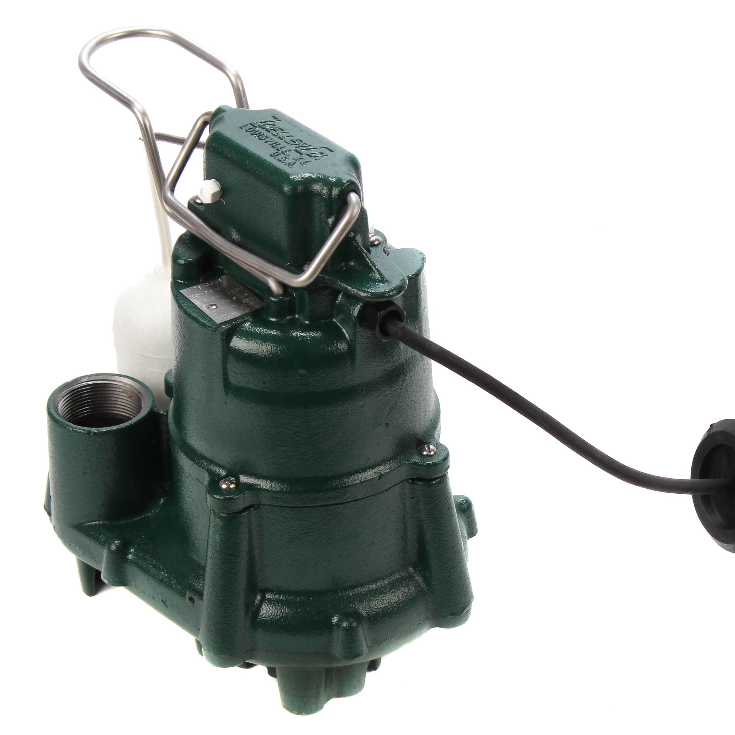 ZOELLER ZOELLER 131-0001 Submersible Drain Pump with Tank 72 GPM 1/2 HP 115V 1 Phase 60Hz