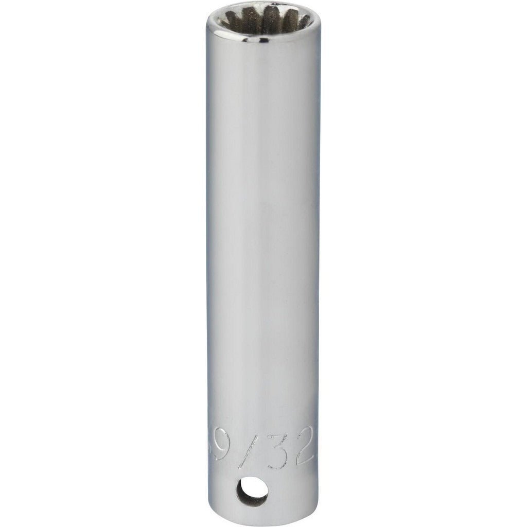 PROTO Proto J4709DPL Spline Socket 1/4 in Drive 9/32 in Hex Deep