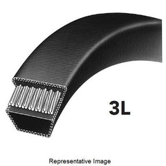 Bando 3L170 Duraflex GL® Type FHP V-Belt, 17 in, 0.22 in THK, 3/8 in Width