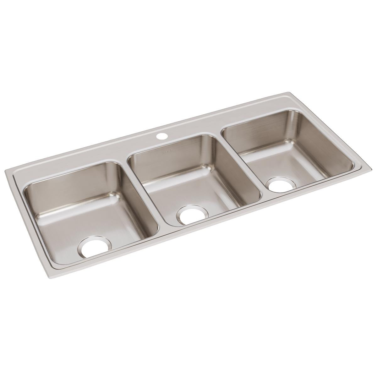 BSC PREFERRED Bsc Preferred LTR46221 Triple Bowl Drop-in Sink 46x22