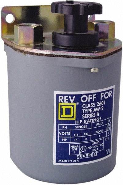 SCHNEIDER ELECTRIC Square D 2601AW2 Reversing Drum Switch 600 Vac Nema 4